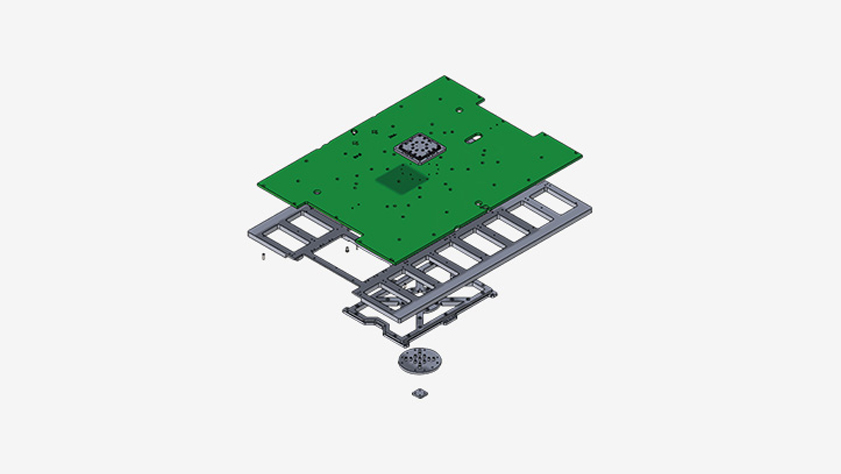 开始生产线针、2D MEMS 探针卡
